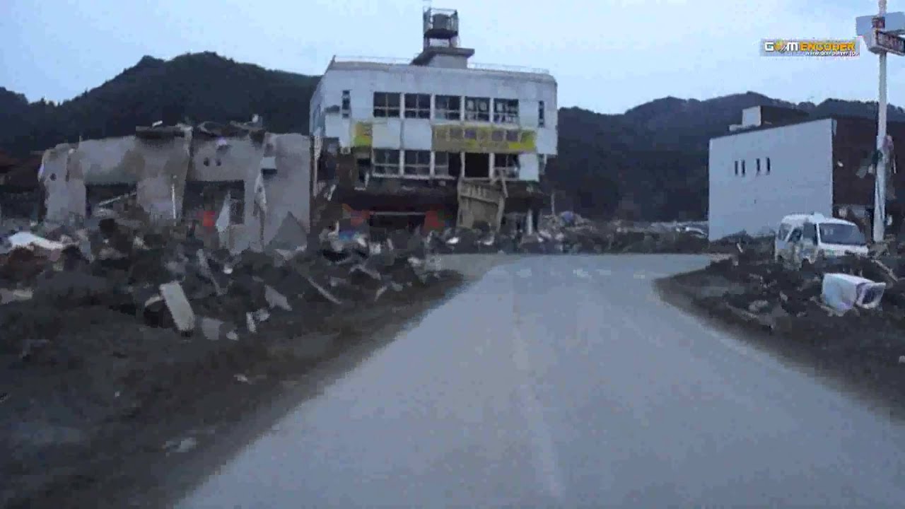 津波被害　釜石市鵜住居