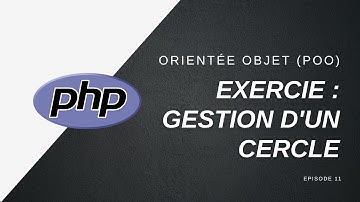 📚 POO avec PHP 8.1 - Exercice 1 - Gestion d