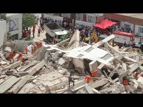 Images Of Collapsed Building In Northeastern Brazil | AFP