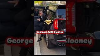 George &amp; Amal Clooney Step out from the Luxury Car 🚗 #georgeclooney #amal