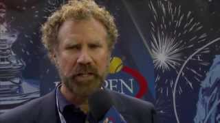 Andy Murray funny interview with Will Ferrell at the US Open 2014 (HD)