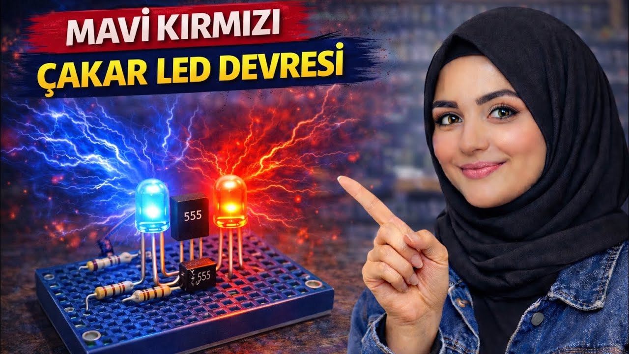 Çakar led devresi nasıl yapılır 