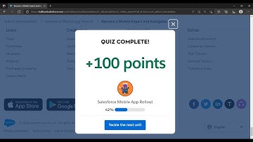 Salesforce Trailhead - Become a Mobile Expert and Evangelist