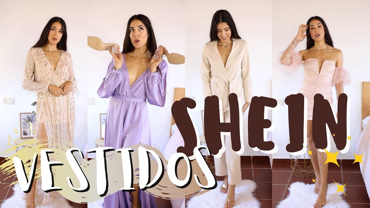 ✨HAUL SHEIN VESTIDOS✨2021 II DESCUENTOS en CYBER MONDAY - YouTube