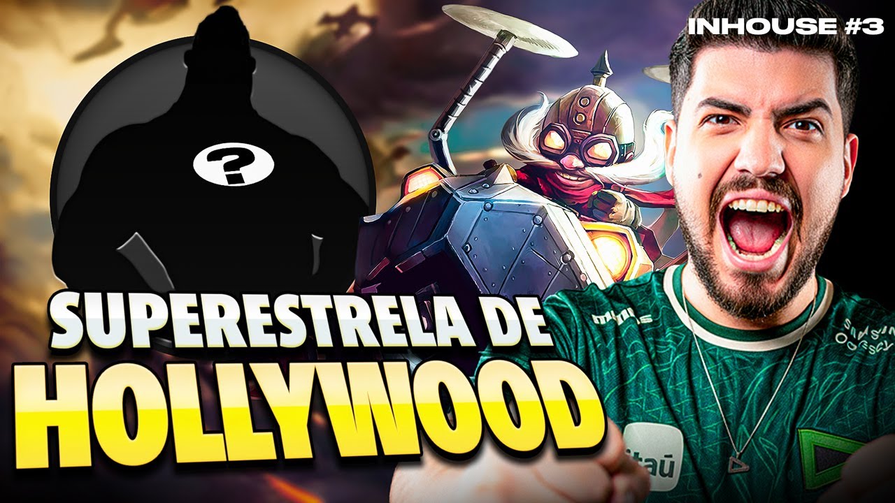 AMASSEI UMA SUPERESTRELA DE HOLLYWOOD?🤣 Inhouse #3