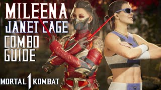 This Damage is Insane!!! | How to Get Swaggy with Mileena and Janet Cage | Mortal Kombat 1