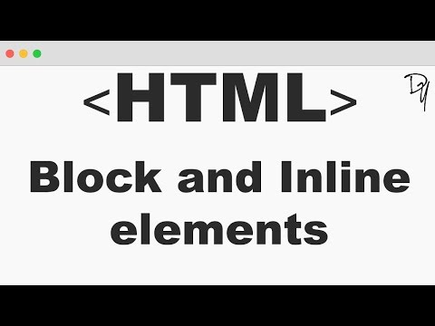 HTML | Block and Inline elements #10