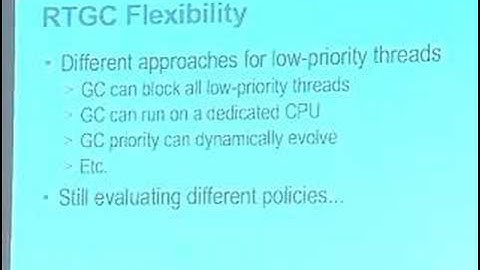 Peek into new features of Java RTS pt4