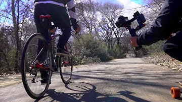 Taking the Came-TV Optimus Gimbal for a Bike Ride