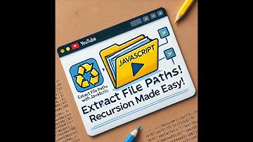 "JavaScript Recursion: Extract File Paths from Nested Objects!" 🚀