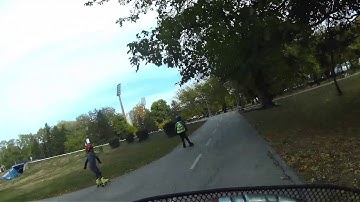 GitUp Git 2 pro-Gyro stabilization test (riding a bicycle)