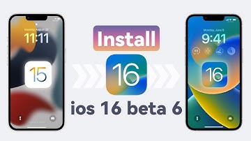 How to download and install iOS16 Beta 6