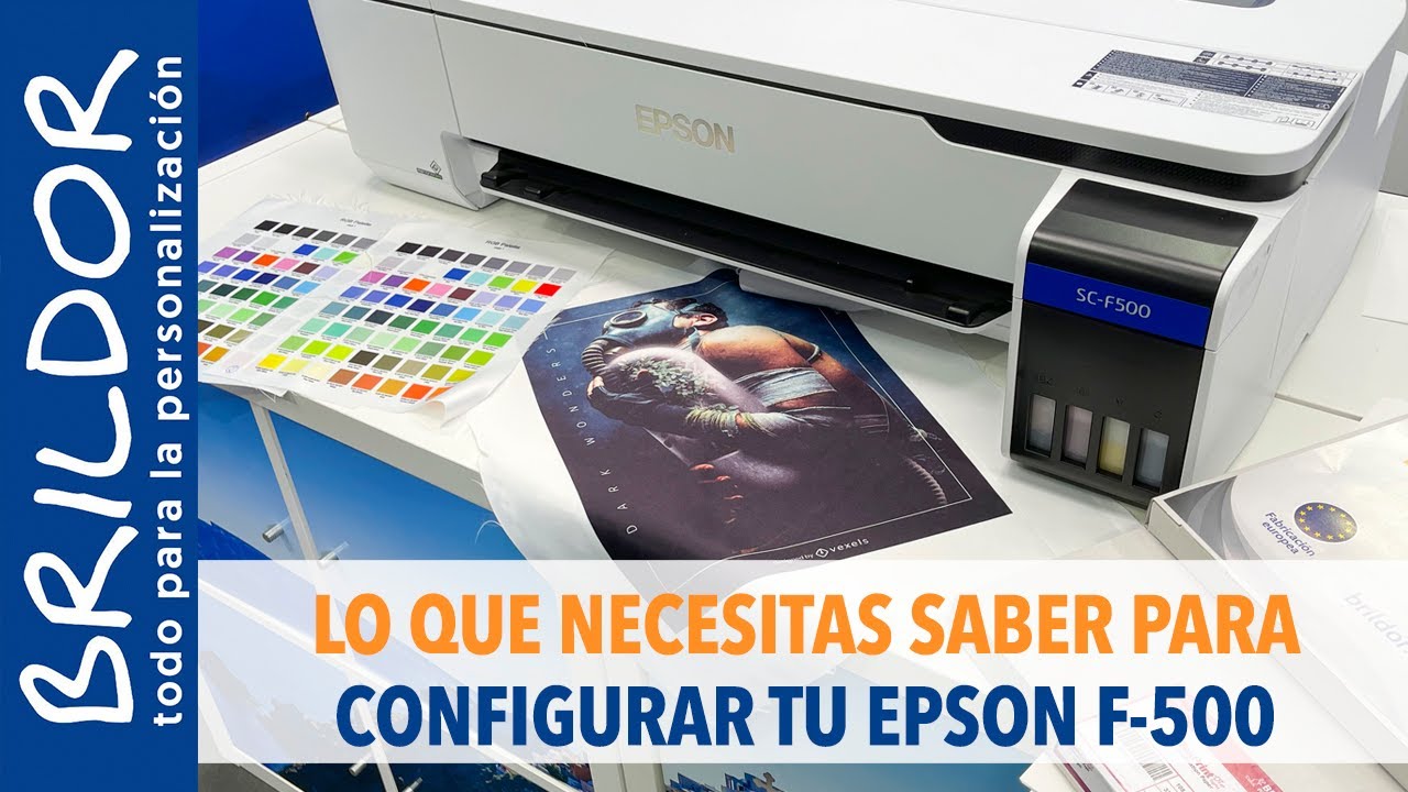 ☝️ ¡¡CONFIGURA BIEN TU EPSON SC F500 o F570!! YouTube