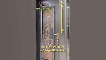 CỬA THÉP CAO CẤP KOFFMANN CLASSIC - MẪU 4 CÁNH 2 LỚP CỬA