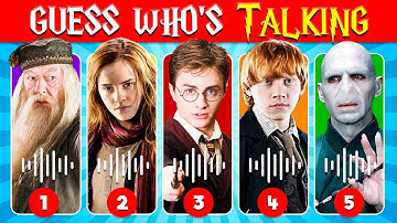 🔊 Guess the Harry Potter Character by the Voice 🪄 HARRY POTTER QUIZ