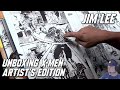 Jim Lee unboxing Jim Lee's X-Men Artist's Edition