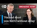 Finland announces to apply for NATO membership | DW News