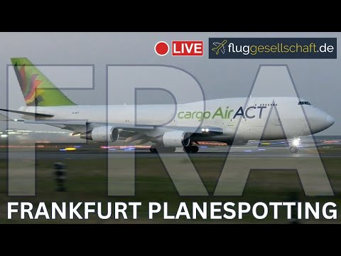 Flughafen Frankfurt 馃嚛馃嚜 LIVE | Mittwoch Planespotting 20.8.2025 #livestream