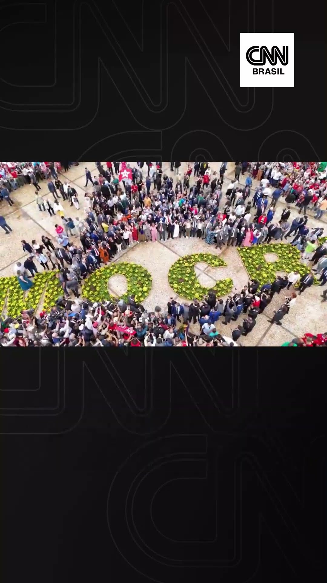 Abraço da democracia: veja imagens aéreas desse momento em memória ao 8/1
