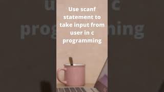 Scanf in c programming | #shorts