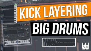 FL Studio Tutorial: My Kick Layering Secret For BIG DRUMS