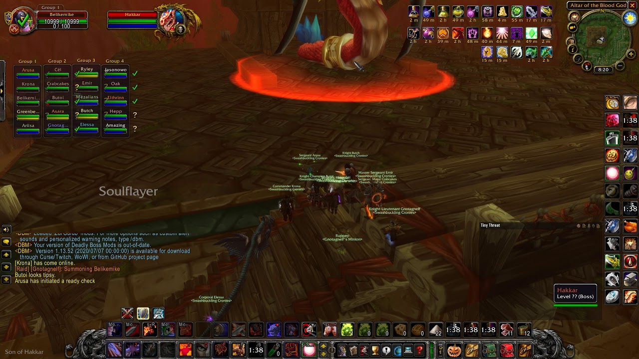 Wow Classic - Hakkar HardMode - Server First - Ten Storms