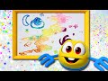 Wonderballs | Glitter Art | Fun DIY craft for Kids | Best Out of Waste | Cartoon Candy