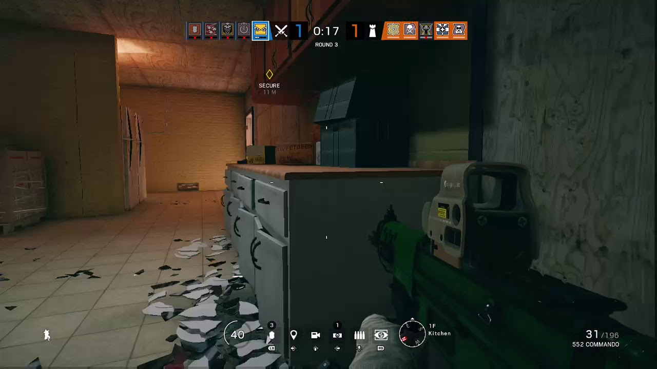 Rainbow Six Siege 1v4 Clutch - YouTube