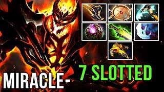 Miracle- Shadow Fiend WTF?! FULL-SLOTTED Beast Aeon Disk + Magic Build vs MinD_ContRoL Mid - Dota 2