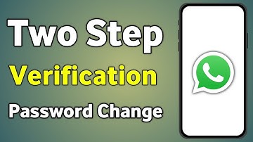 How To Change Whatsapp Tow Step Verification Password (In Hindi)