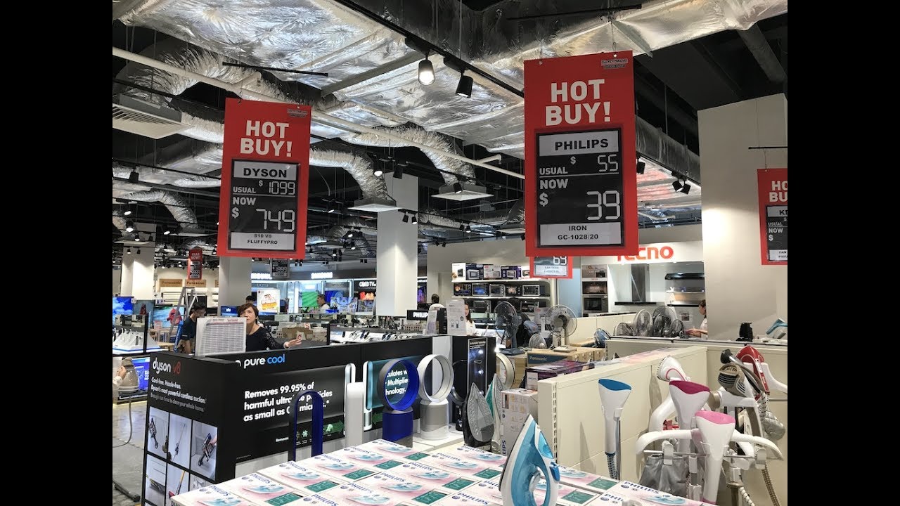 Harvey Norman First Factory Outlet Store in Singapore. Home & Decor gets exclusive first look ...