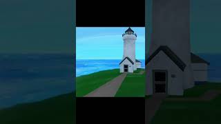 #timelapse #art #procreate #digitalart #lighthouse #gorillaz #artist