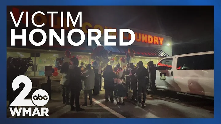 People gathered to honor laundromat stabbing victim