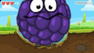 Big Blueberry Ball vs Small Bosses in Red Ball 4 Green Hills screenshot 5