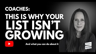 Why your list isn't growing