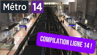 Compilation Mp14 Métro Paris Ligne 14