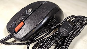 Распаковка мышки A4Tech XL-750BK-B из Rozetka.com.ua