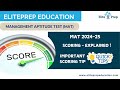MAT 2024-25 - Scoring Pattern | Score card Interpretation | Percentile Calculation | Scoring Tips
