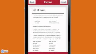 How to Make a Bill of Sale - iBill Of Sale Trailer