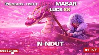 LIVE GRATIS x8 LUCK — GIVEAWAY IKAN SECRET!