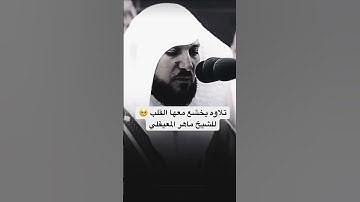 تلاوه خاشعه لشيخ ماهر المعيقلي  #تلاوة_خاشعة #تلاوات #المعيقلي #اكسبلور #اكسبلور #قران_كريم