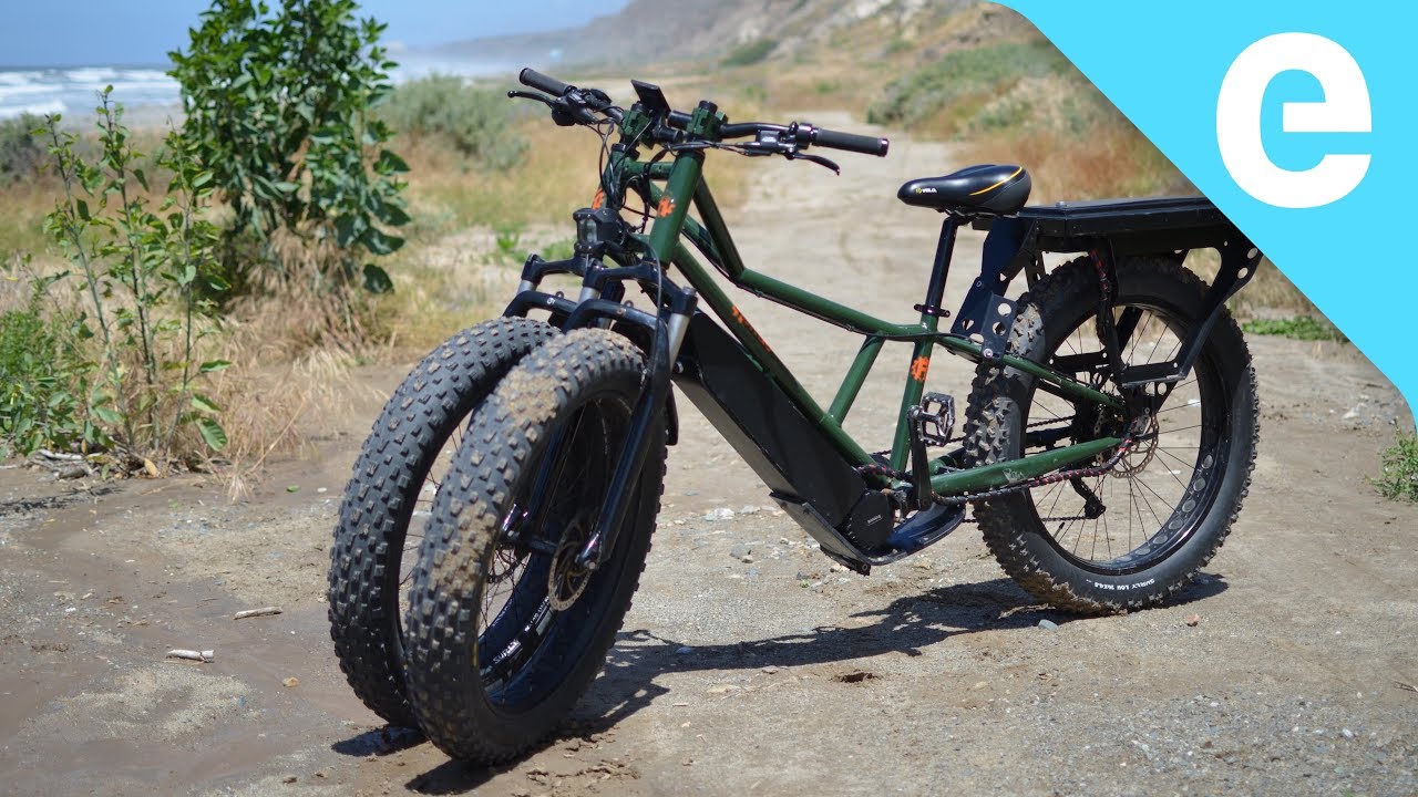 fluit premie Verward zijn Riding Rungu three-wheeled all terrain e-bike - YouTube
