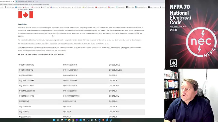 Square D panelboard recall [IMPORTANT]