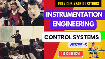 GATE: Control System Previous year Questions L3| GATE INSTRUMENTATION | Prameet Lawas