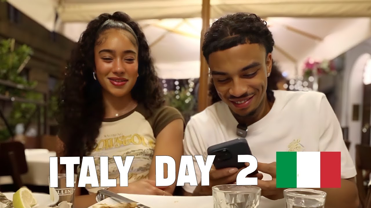 Lala Baptiste Double date with India & DDG in Italy 🇮🇹 7/1/25