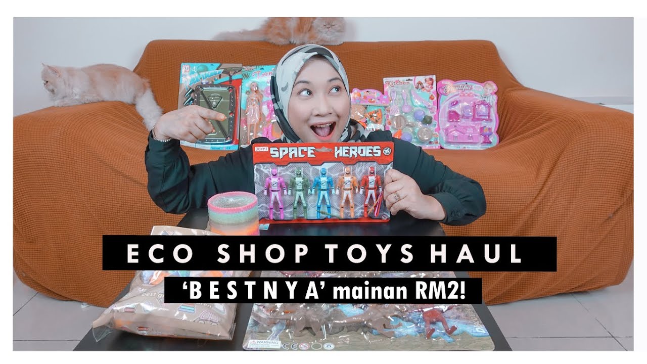 Mainan Ecoshop Yg Korang Kena Beli Aisha Mohd Ecoshop Youtube