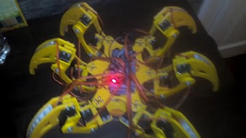 Hexapod arduino part 1