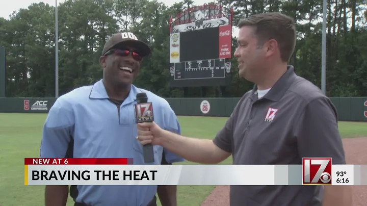 How do umpires brave the heat in the dog days of summer? - DayDayNews