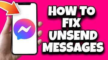 How To Fix Unsend Message On Messenger Not Working (Fast)