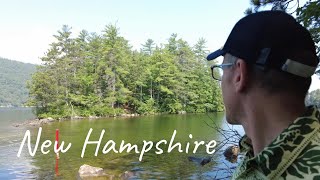 I Explored One of the Cleanest Lakes in America and Most Peaceful Summer Spots 👀 Newfound Lake NH
